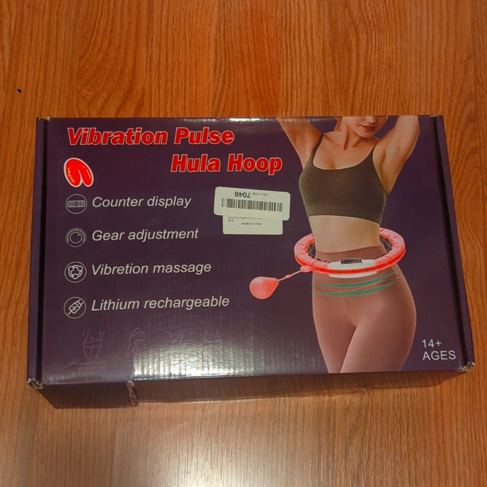 Vibration pulse hula hoop